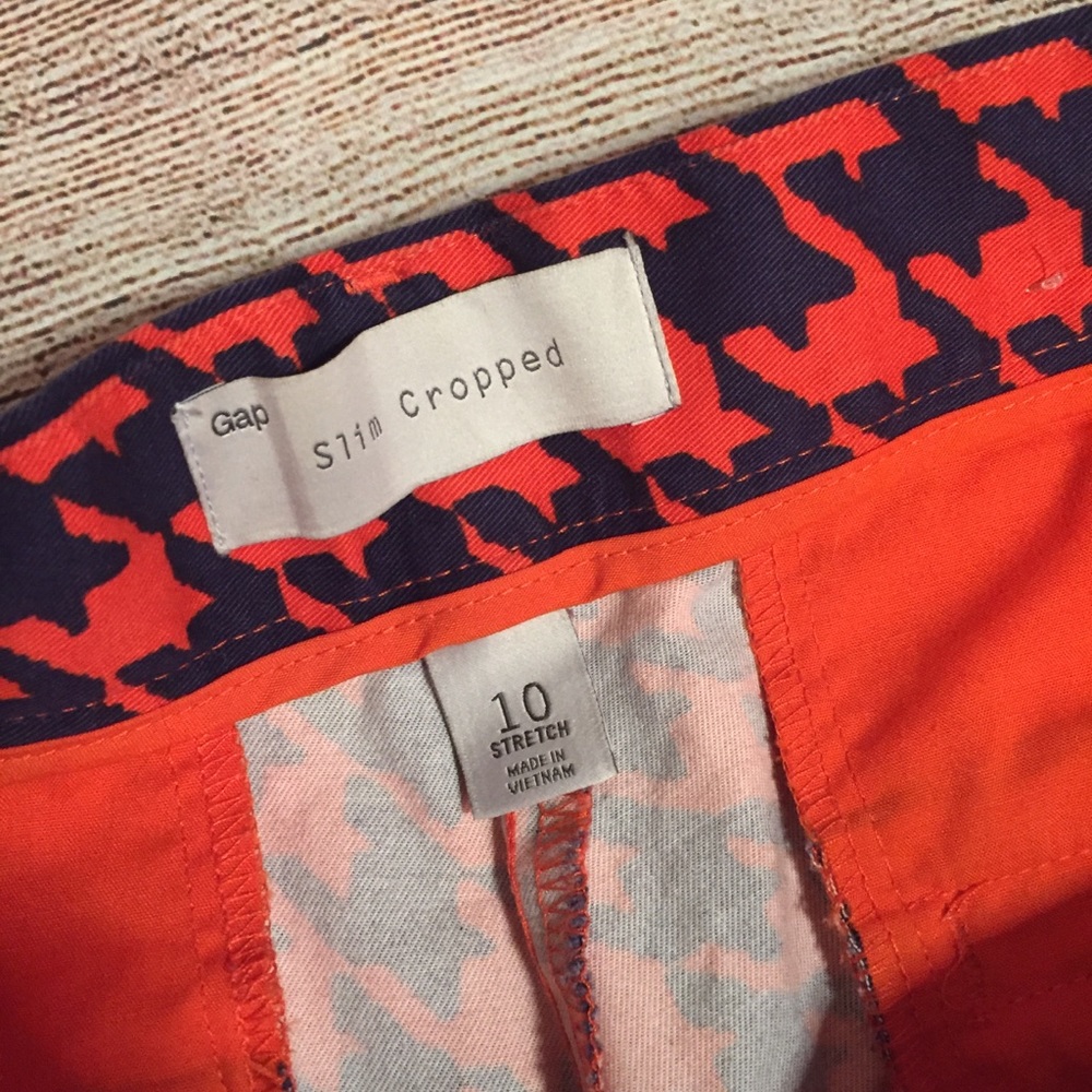 Gap Houndstooth Cropped Pants - image 3